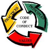 a code of conduct about online safety and online safety rules