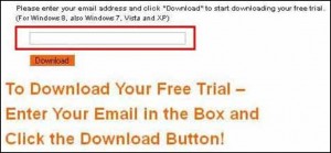 enter email to download free trial