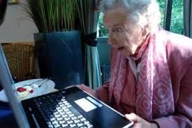 grandma seeing grand-daughter's sext image