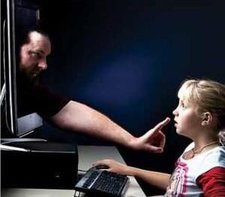 online predator and tween girl