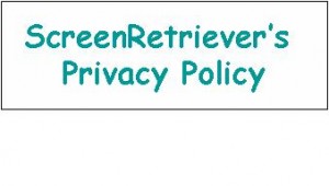 ScreenRetriever's privacy policy