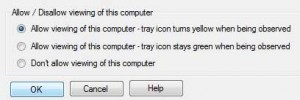 step 5 allow or disallow viewing of this computer
